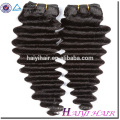 Para as mulheres negras grandes estoques Trade Assurance Malaio Deep Wave Hair Bundle Bundle